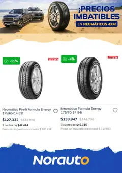Vista previa Norauto catálogo válido desde el 16.01.2026 | Página: 3 | Productos: Neumáticos