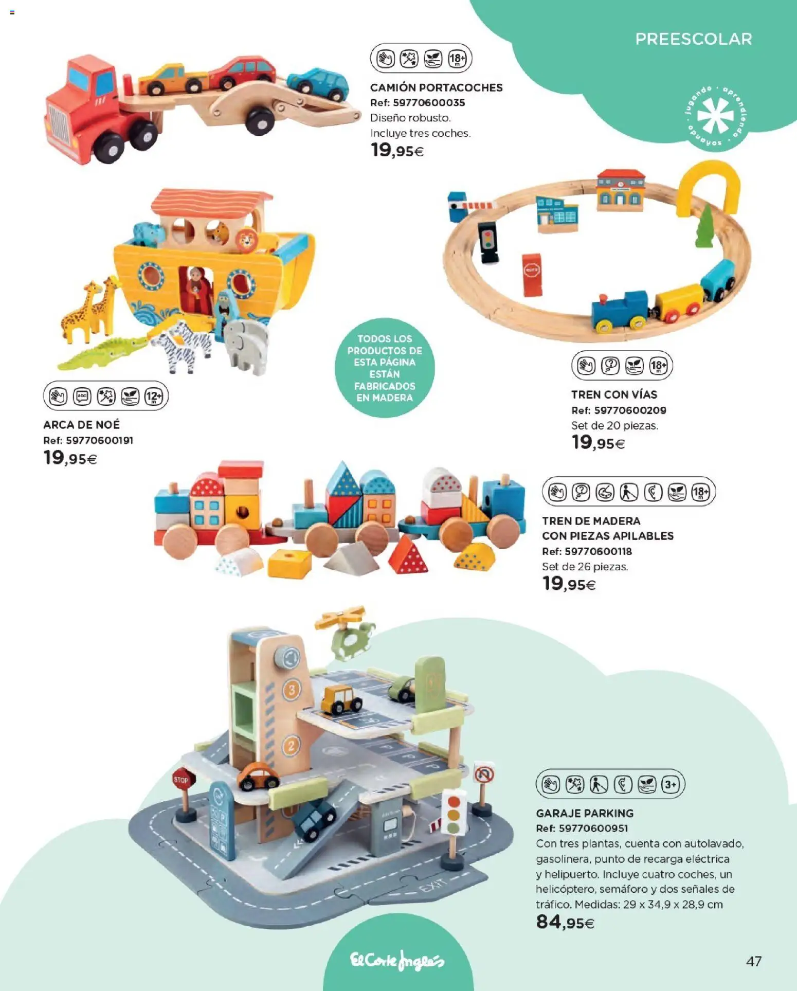 Nuevas ofertas de El Corte Inglés válidas en toda la República Mexicana desde el 27.10.2025. ¡Encuentra las mejores ofertas en El Corte Inglés catálogo Juguetes! | Página: 47