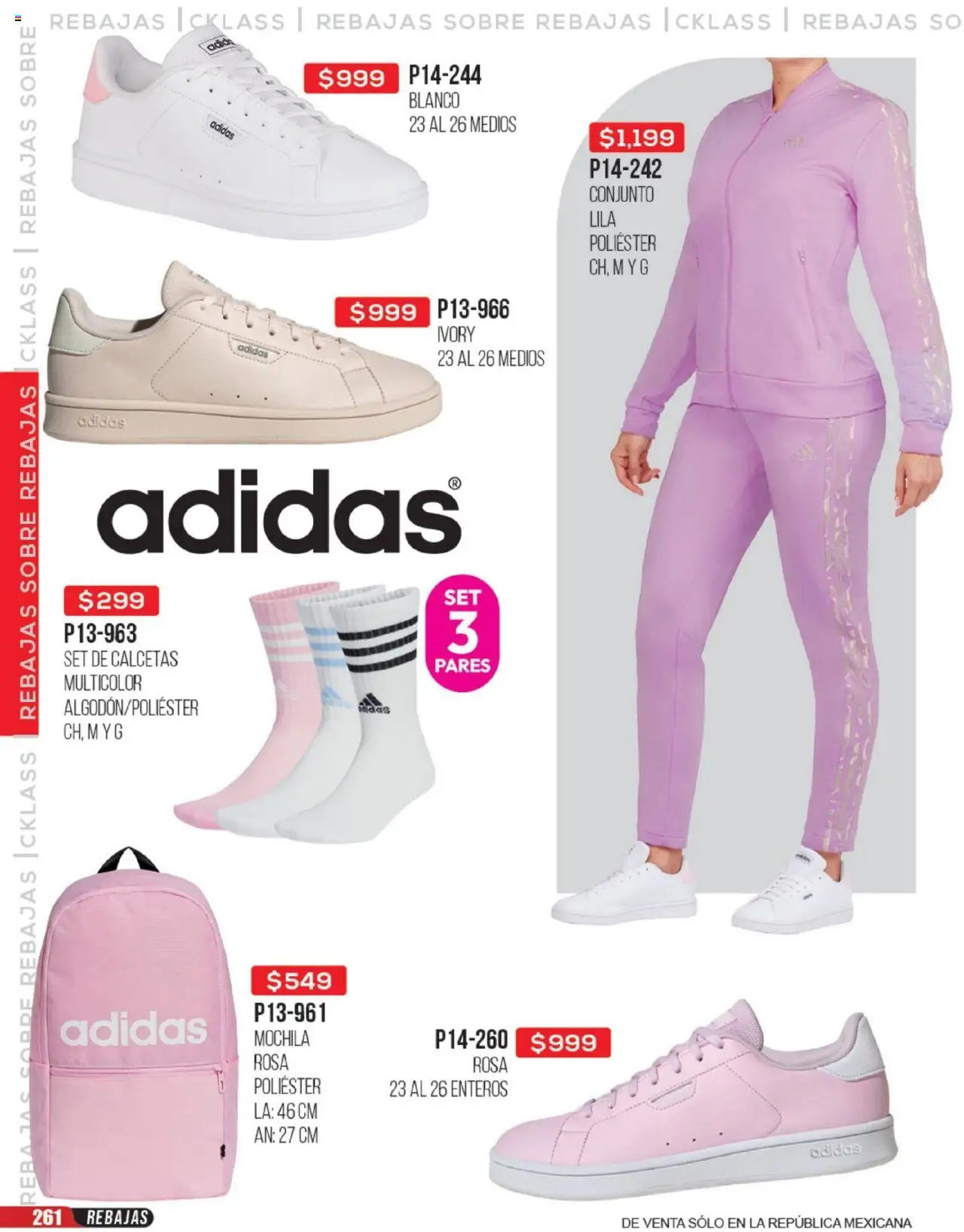 Nuevas ofertas de Cklass válidas en toda la República Mexicana desde el 23.06.2025. ¡Encuentra las mejores ofertas en Cklass catálogo Rebajas Sobre Ropa! | Página: 465 | Productos: Calcetas, Mochila, Conjunto, Sobre