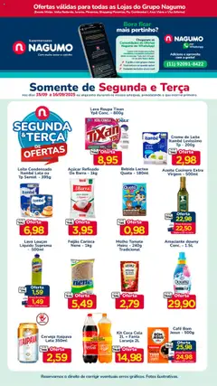 Nagumo - Ofertas Segunda e Terça - Pré-Visualização do folheto da loja Nagumo, válido de 15.09.2025