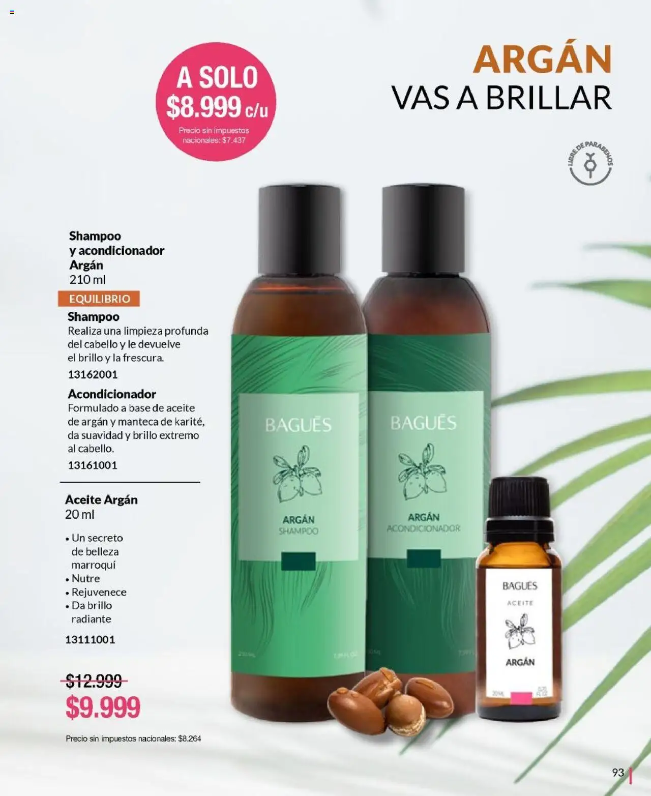 Bagués - Catálogo │ válido desde el 22.09.2025 | Página: 93 | Productos: Shampoo, Acondicionador, Brillo, Manteca