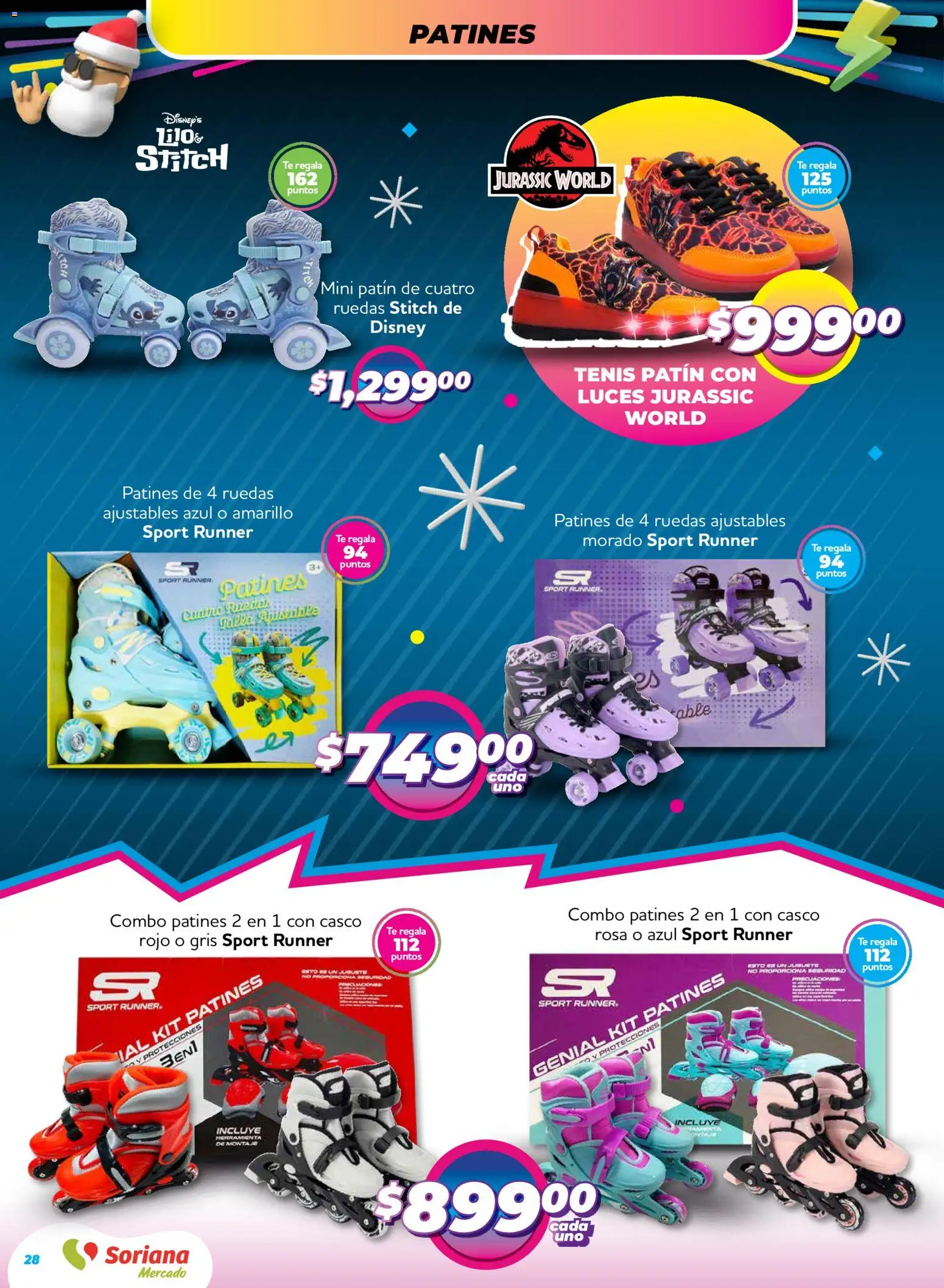 Nuevas ofertas de Soriana válidas en toda la República Mexicana desde el 27.11.2025. ¡Encuentra las mejores ofertas en Soriana - Reino de los Juguetes Mercado Nacional! | Página: 28