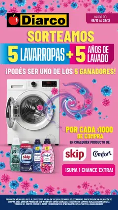 Vista previa Diarco - Especial Sorteo De Lavarropas válido desde el 05.12.2025