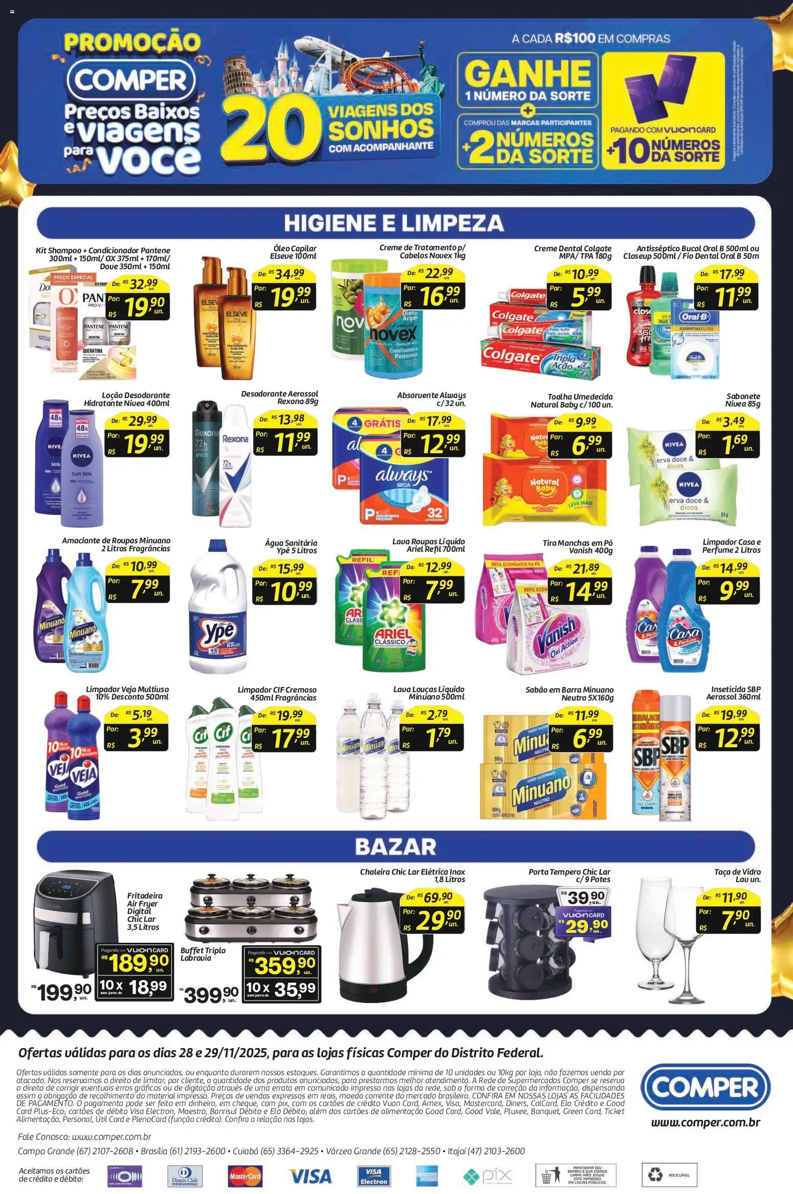 Comper Folheto - válido de 28.11.2025 | Página: 4 | Produtos: Sabão, Creme, Rexona, Inseticida