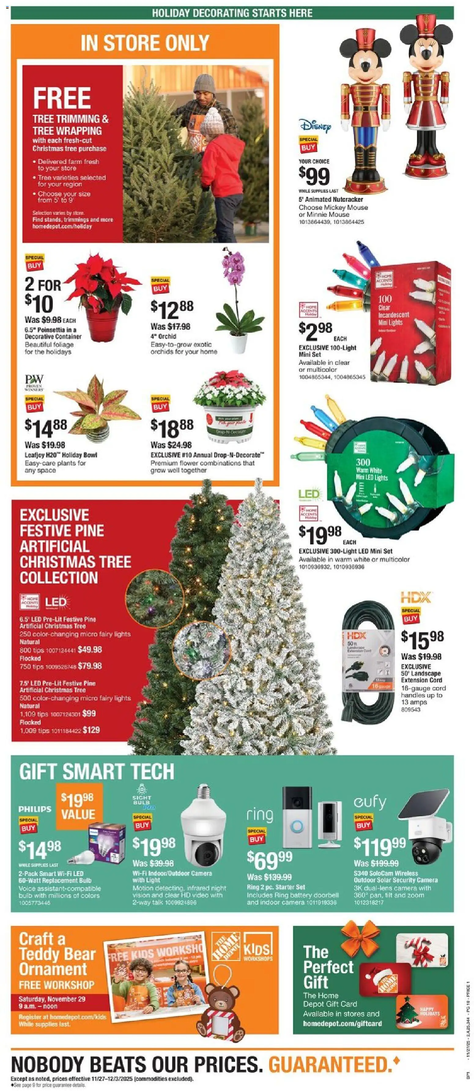 Home Depot Local Ad - FL - valid from 27.11.2025 | Page: 10 | Products: Battery, Ring, Starter, Video