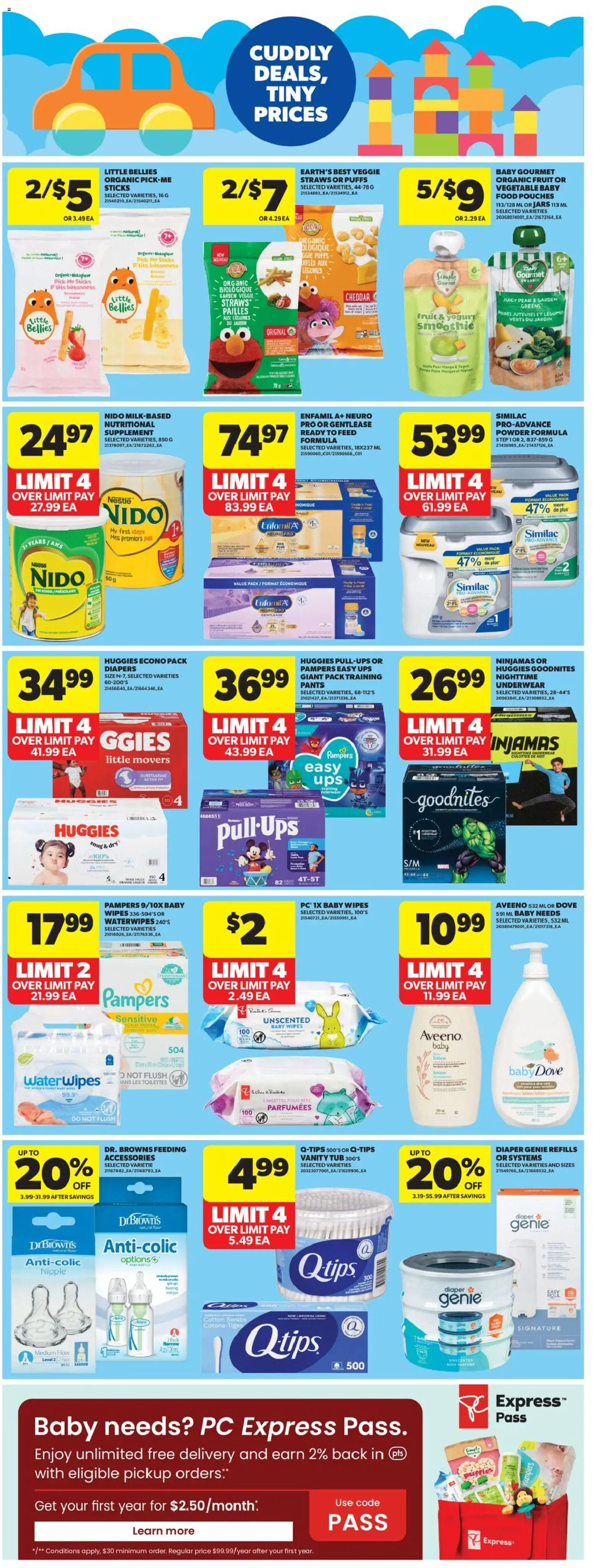 Real Canadian Superstore flyer valid from 12.02.2026 | Page: 25 | Products: PC, Yogurt, Pants, Underwear