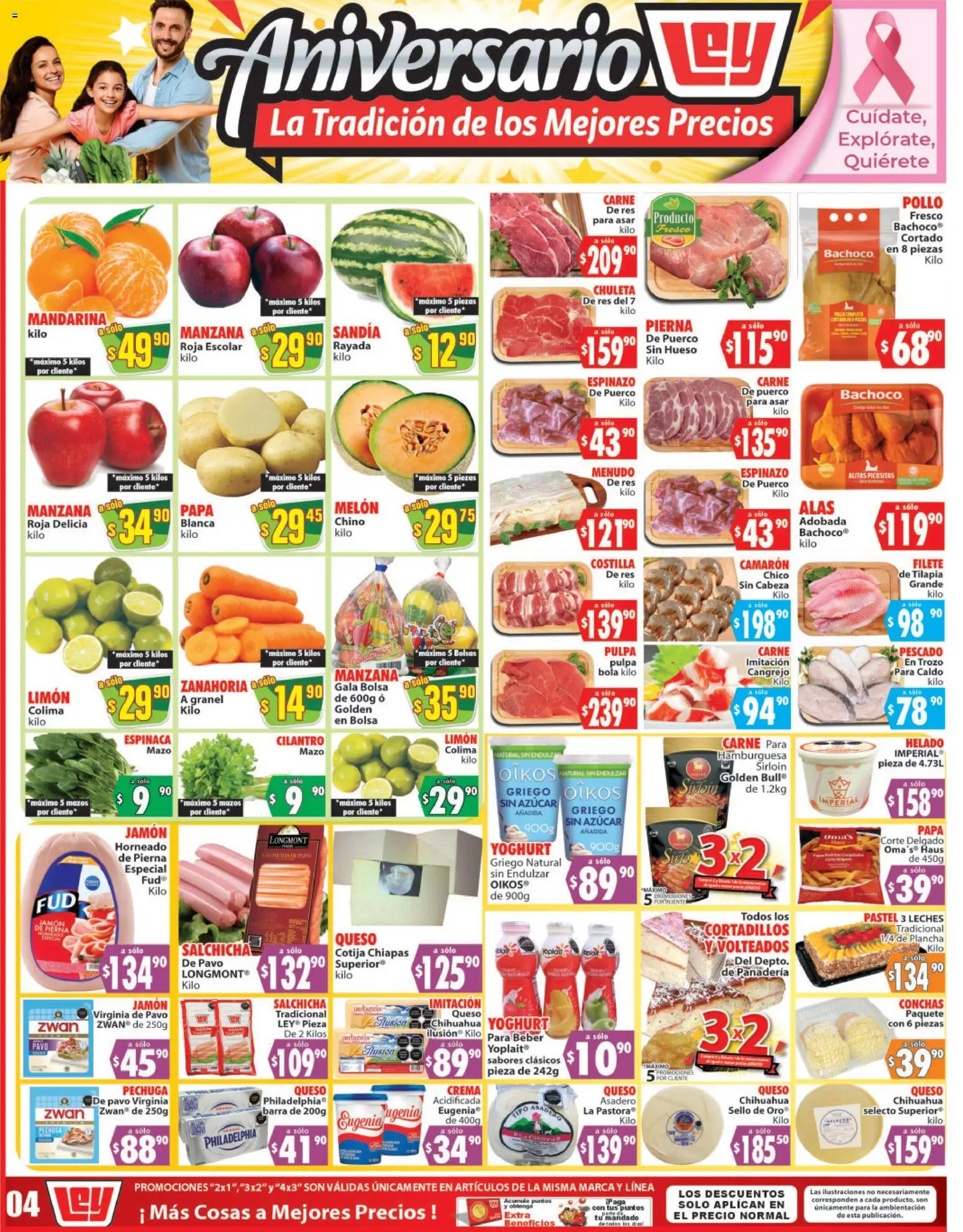Nuevas ofertas de Casa Ley válidas en toda la República Mexicana desde el 28.10.2025. ¡Encuentra las mejores ofertas en Casa Ley folleto Autoservicio! | Página: 2 | Productos: Papa, Res, Plancha, Barra