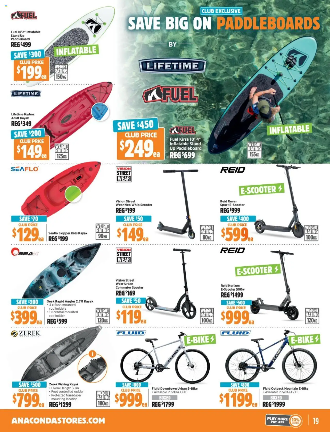 Anaconda catalogue - valid from 11.08.2025 | Page: 19 | Products: Weight