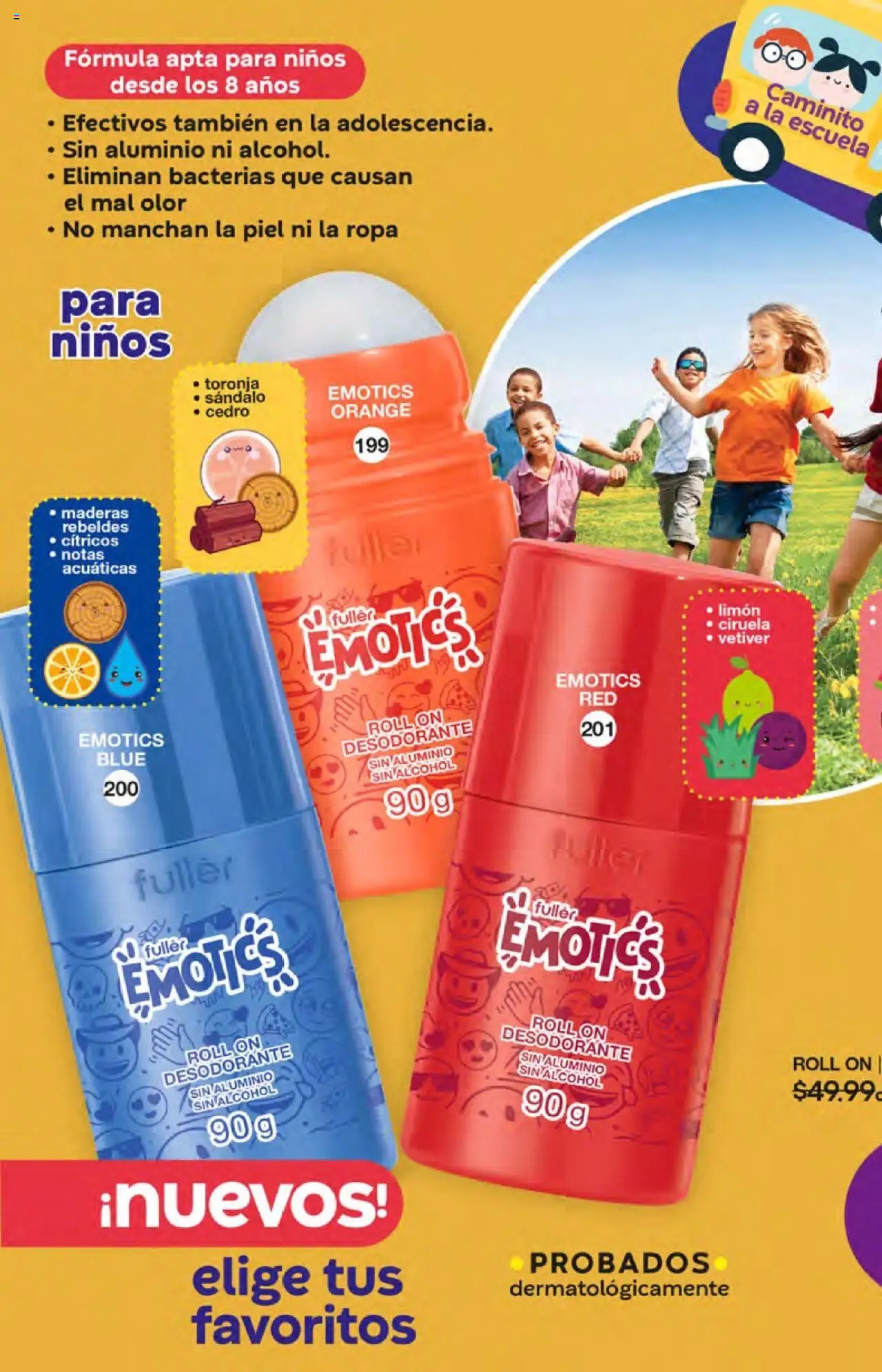 Nuevas ofertas de Fuller válidas en toda la República Mexicana desde el 20.08.2025. ¡Encuentra las mejores ofertas en Fuller - Campaña 10 2025! | Página: 104 | Productos: Desodorante, Limón, Toronja, Ropa