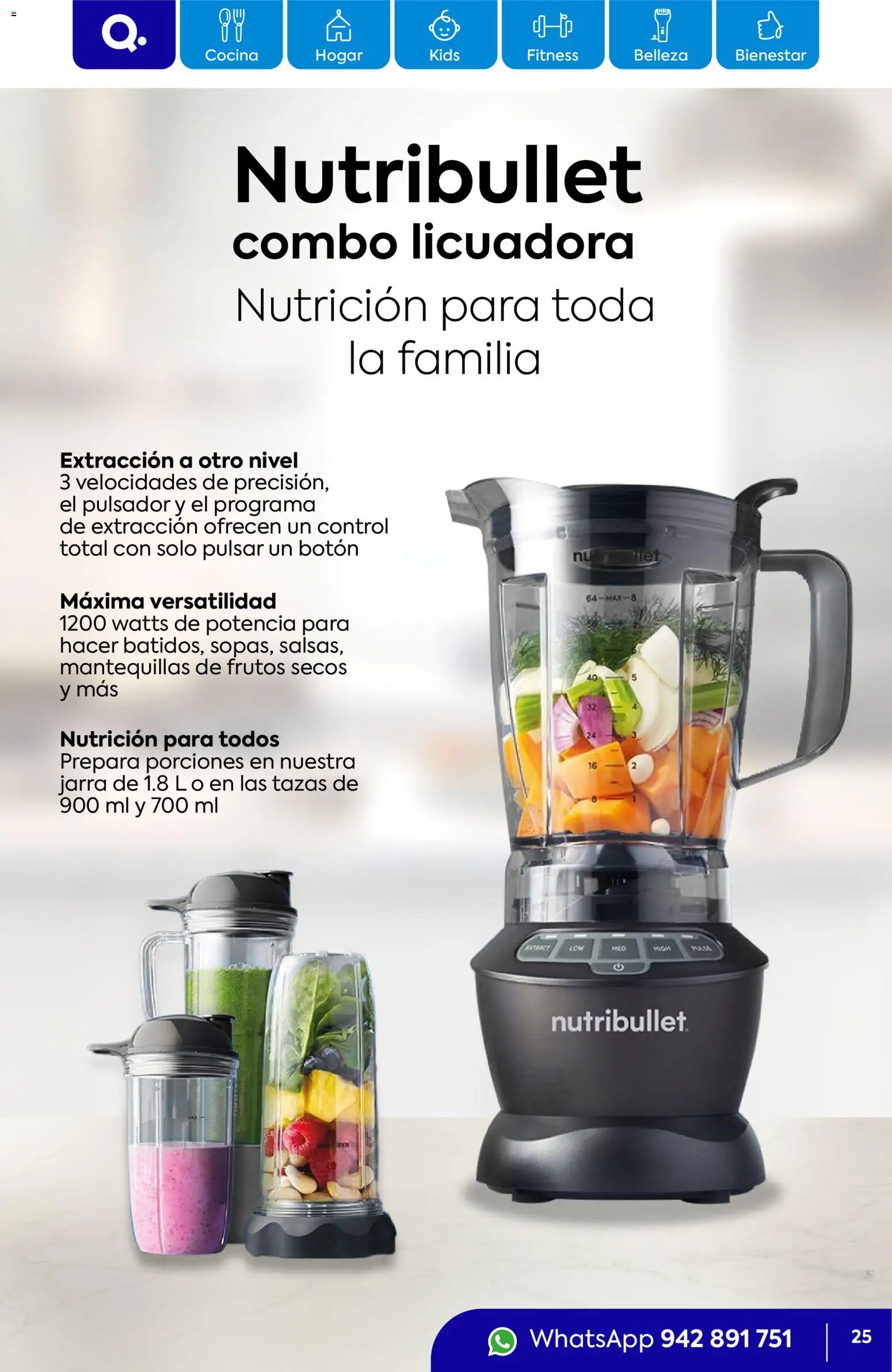 Catálogo Quality Products válido desde 01.02.2026 | Página: 25 | Productos: Cocina, Licuadora