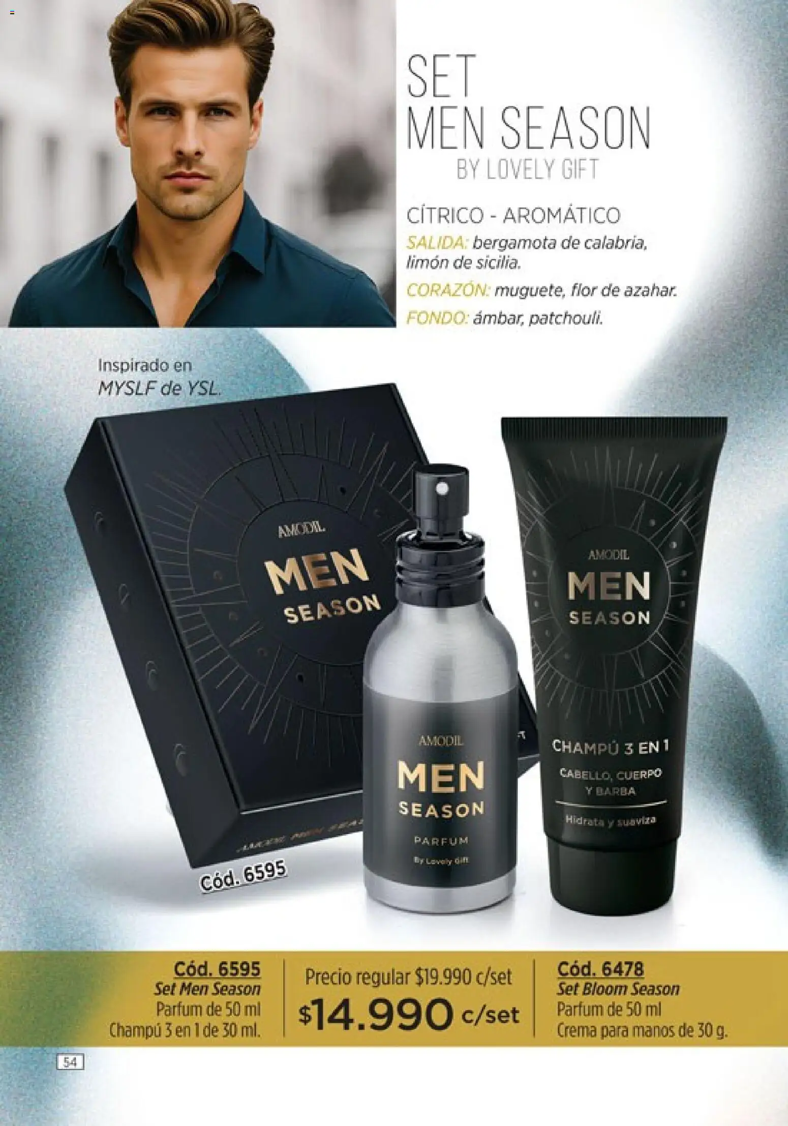 Catálogo Amodil Campaña 3 │ válido desde el 01.03.2026 | Página: 54 | Productos: Champú, Limón, Crema