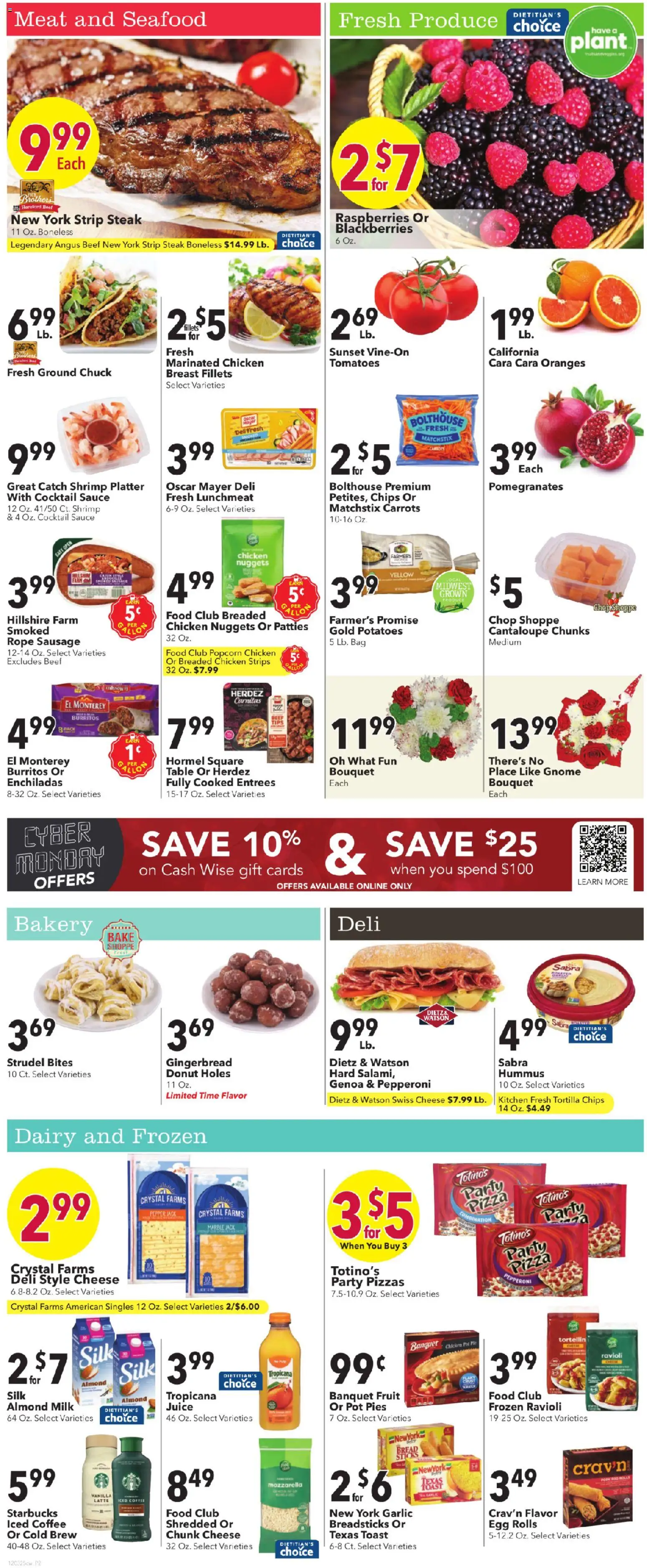 Cash Wise Weekly Ad - valid from 03.12.2025 | Page: 4 | Products: Coffee, Pizza, Pork, Beef