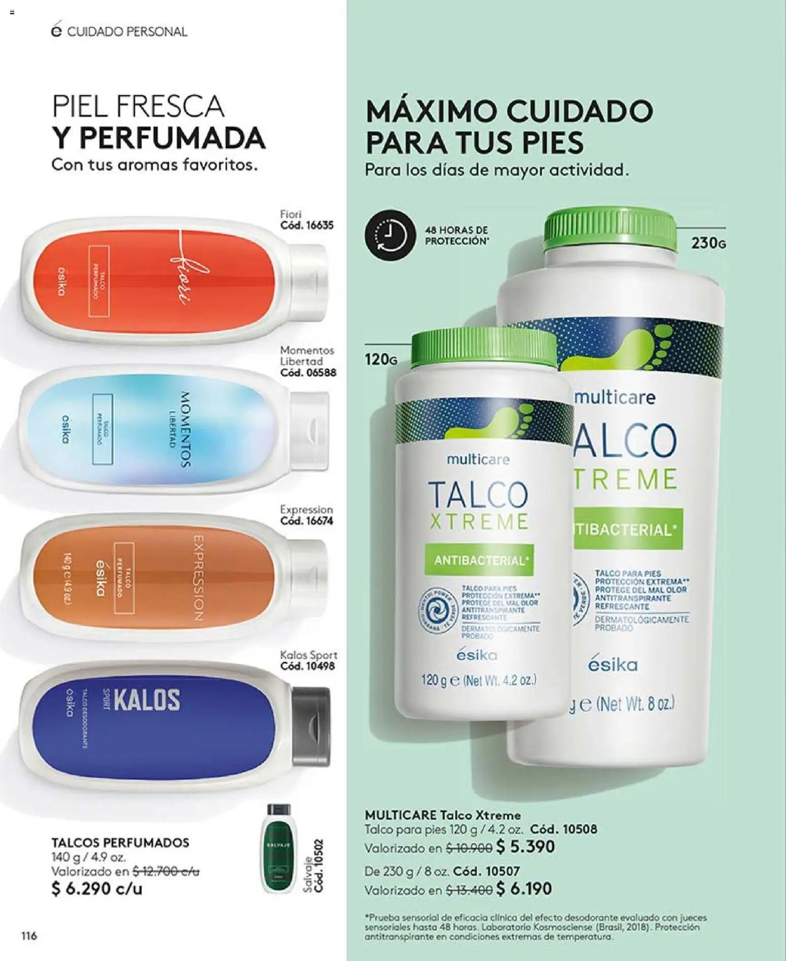 Catálogo Ésika Campaña 5 │ válido desde el 01.03.2026 | Página: 116 | Productos: Desodorante, Antitranspirante