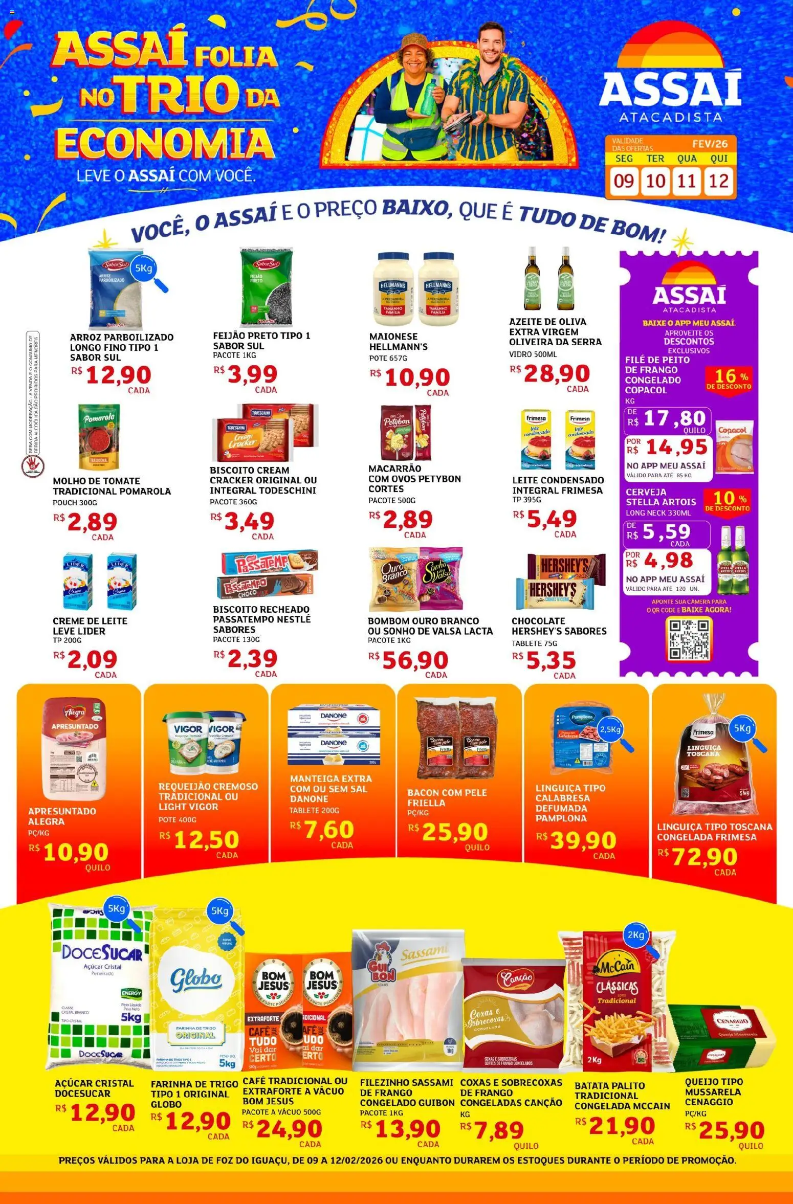 Assaí Atacadista Folheto - válido de 09.02.2026 | Página: 1