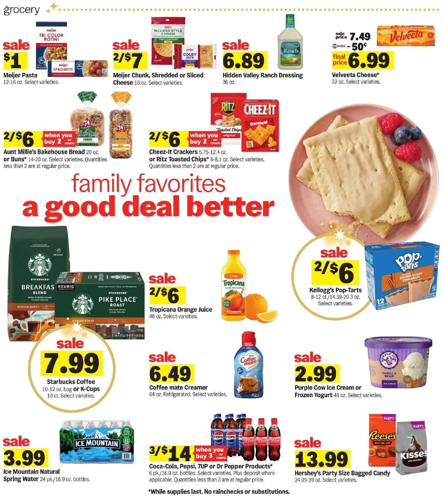 Meijer Weekly Ad - valid from 26.12.2025 | Page: 3 | Products: Toaster, Cheese, Coffee, Pepper