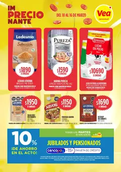 Vista previa Vea - Oferta imPRECIOnante válido desde el 10.03.2026 | Página: 3 | Productos: Leche en polvo, Ketchup, Mostaza, Leche