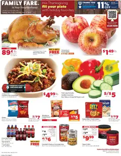 Preview of Family Fare weekly ads valid from 09.11.2025