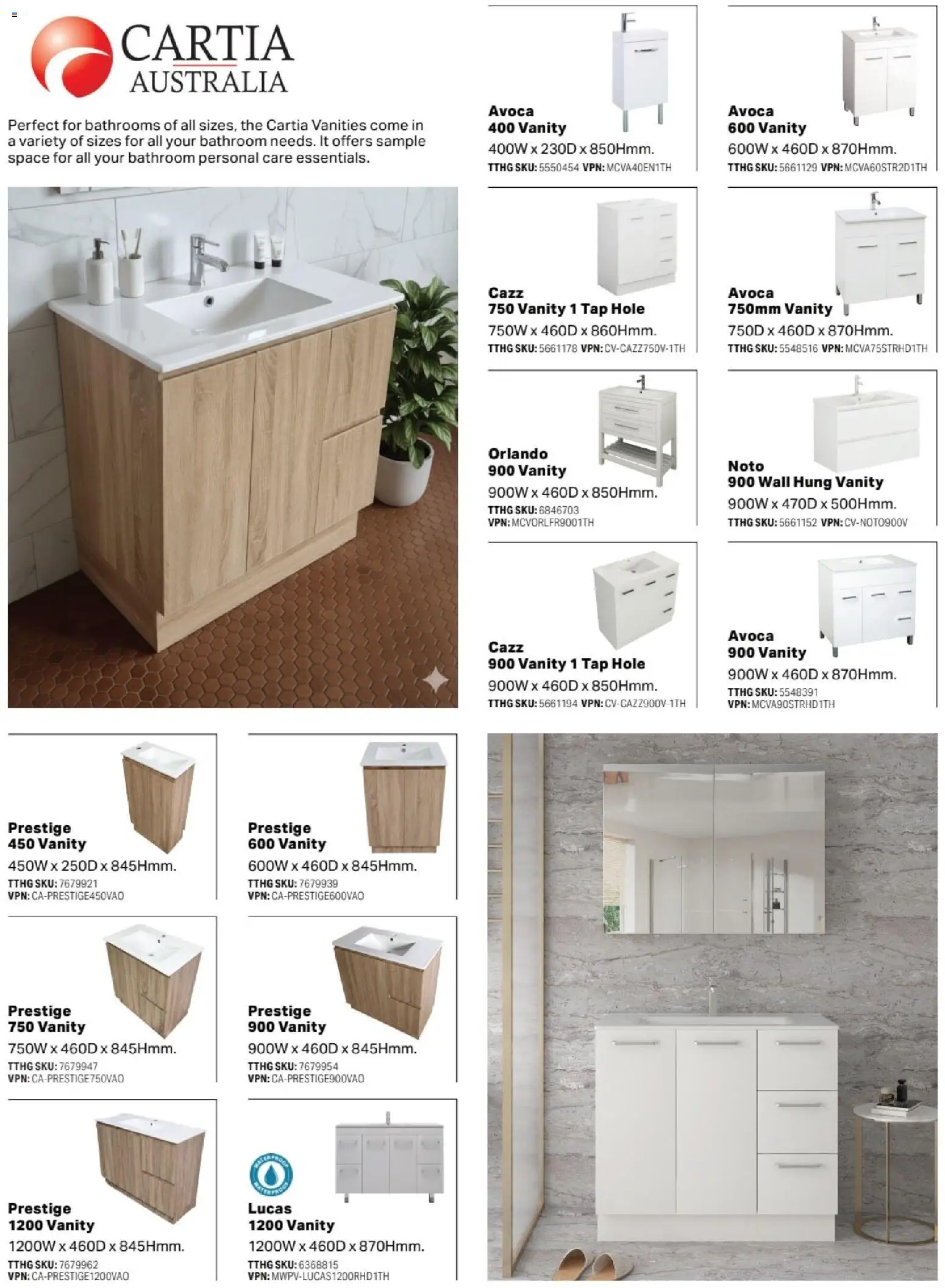 Mitre 10 catalogue - valid from 13.02.2026 | Page: 3 | Products: Tap, Bathroom