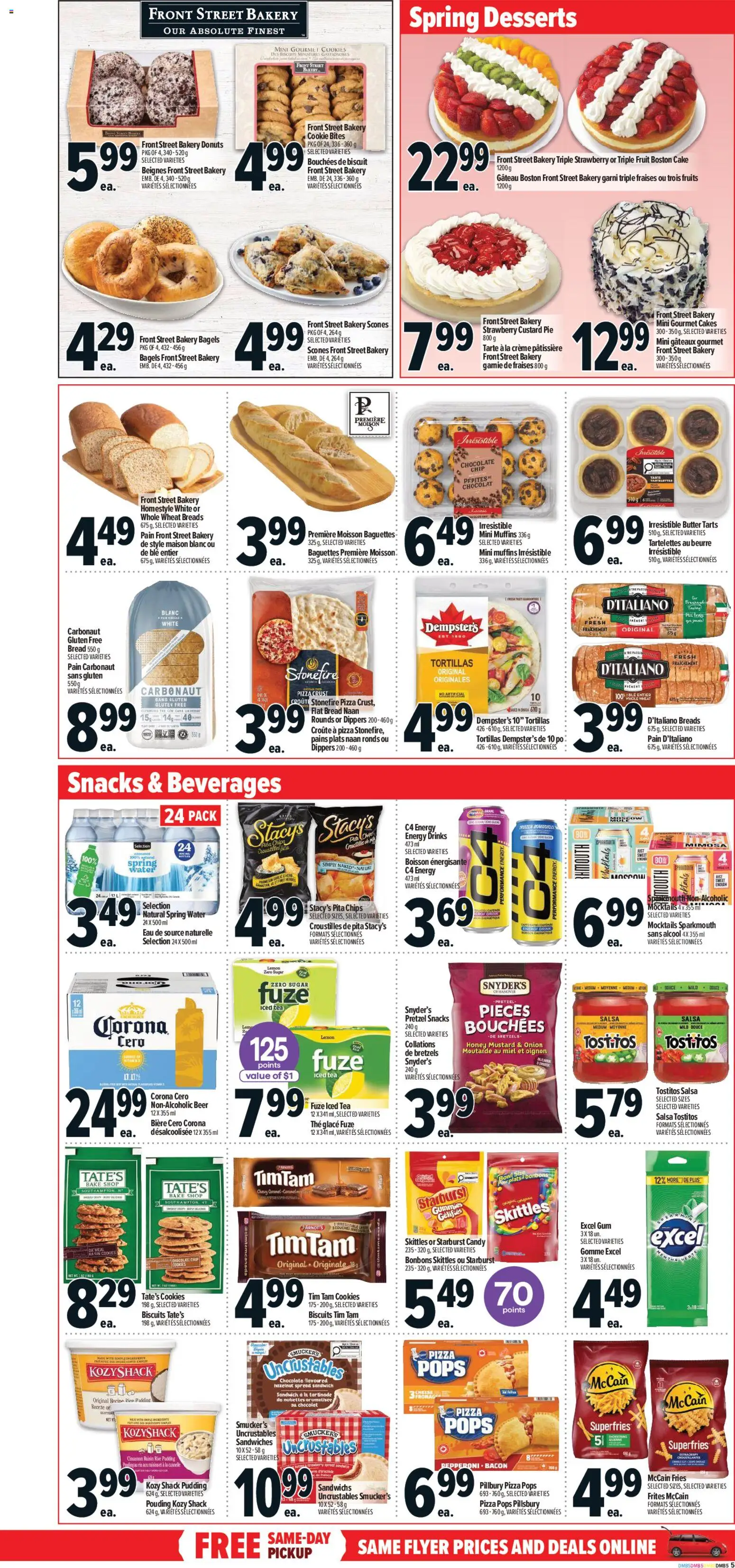 Metro flyer valid from 23.04.2026 | Page: 10 | Products: Tea, Chips, Cookies, Beer