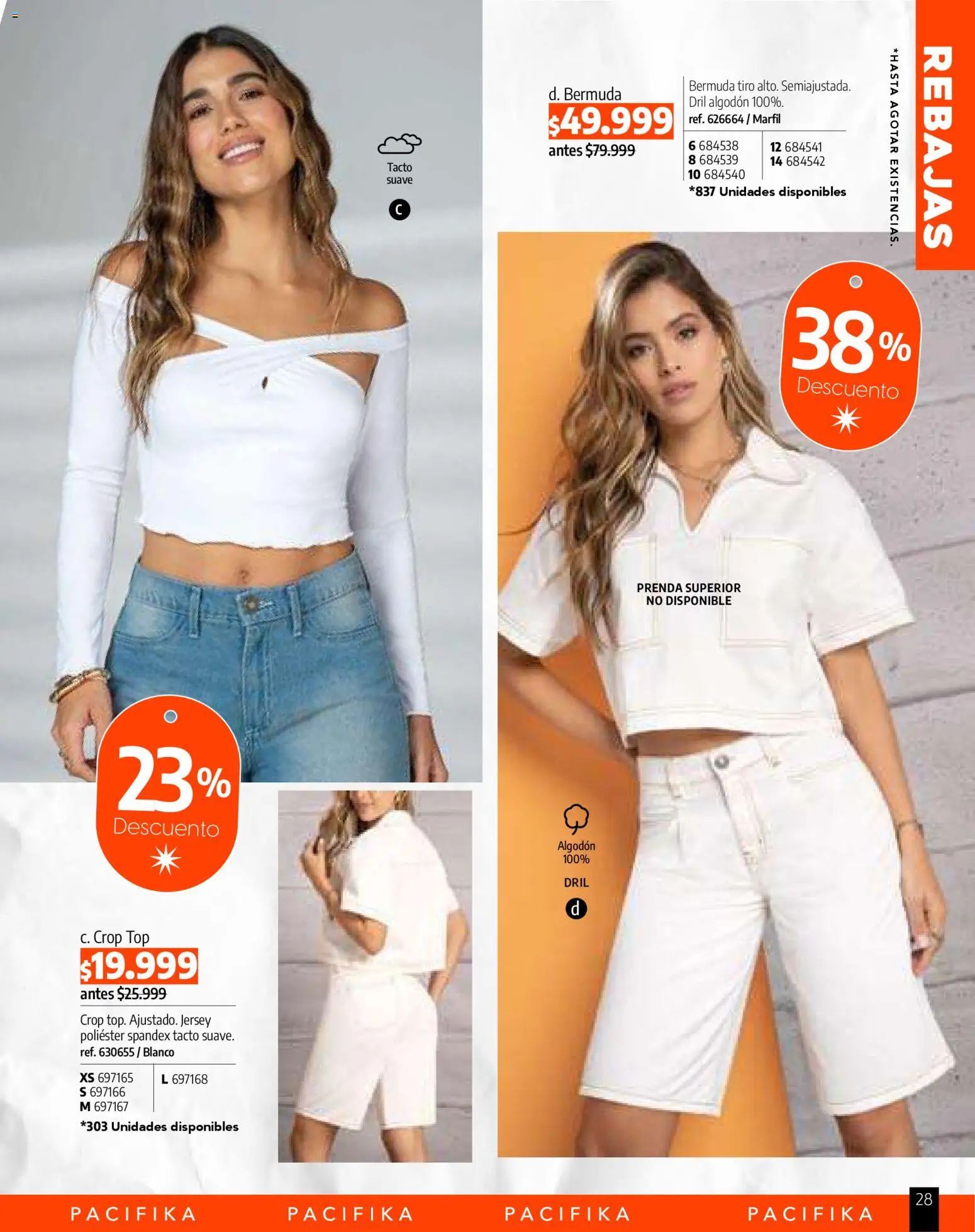 Pacifika revista - valida desde el 24.02.2026 | Página: 239 | Productos: Algodón, Bermuda, Top