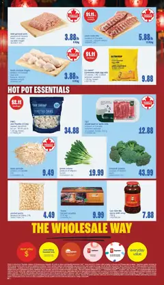 Preview of Wholesale Club - Happy Lunar New Year flyer from shop Wholesale Club valid from 29.01.2026 | Page: 2 | Products: Noodles, Beef, PC, Pork
