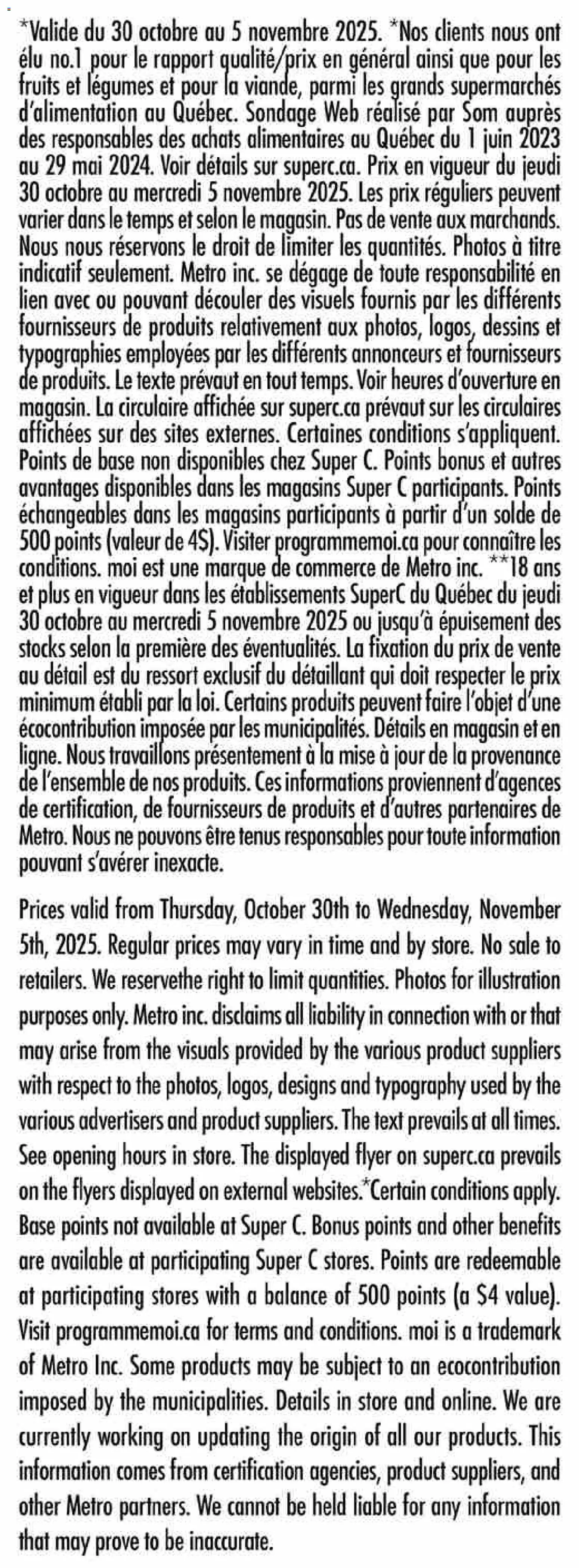 Super C flyer valid from 30.10.2025 | Page: 16