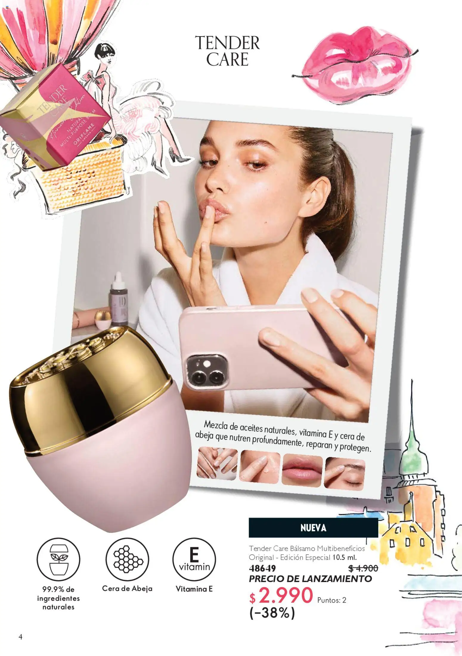 Oriflame catálogo │ válido desde el 14.02.2026 | Página: 4 | Productos: Bálsamo, Cera