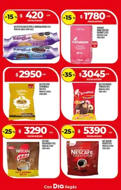 Vista previa Supermercado DIA Ofertas válido desde el 21.01.2026 | Página: 15 | Productos: Mate, Frutilla, Yerba, Café
