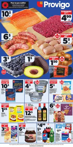 Preview of Provigo weekly flyer / circulaire from shop Provigo valid from 06.11.2025