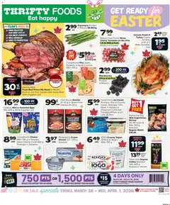 Preview of Thrifty Foods weekly flyer / circulaire from shop Thrifty Foods valid from 26.03.2026