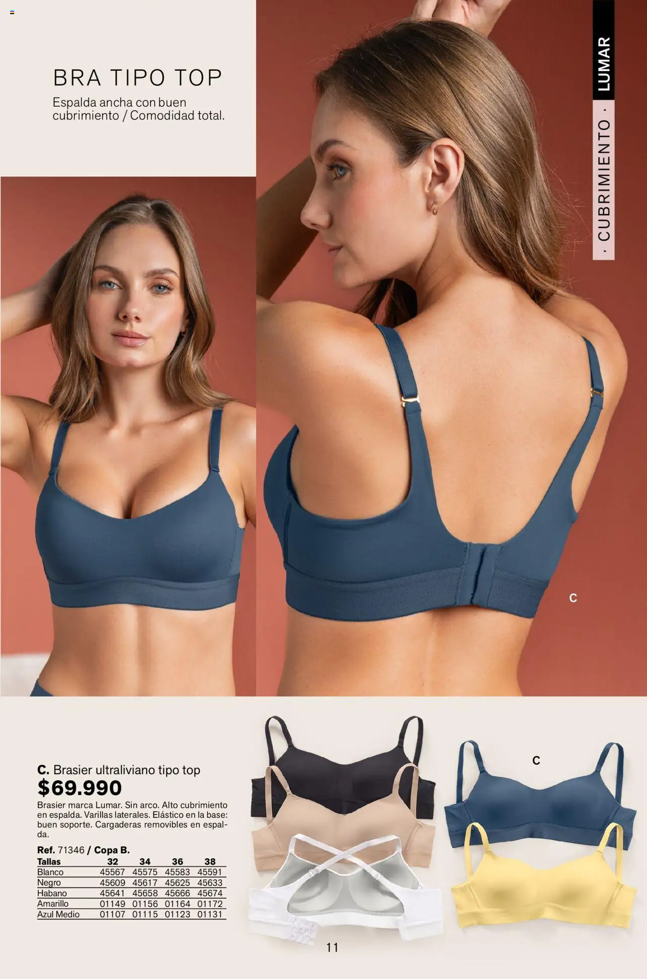 Leonisa revista - valida desde el 12.09.2025 | Página: 11 | Productos: Brasier, Top