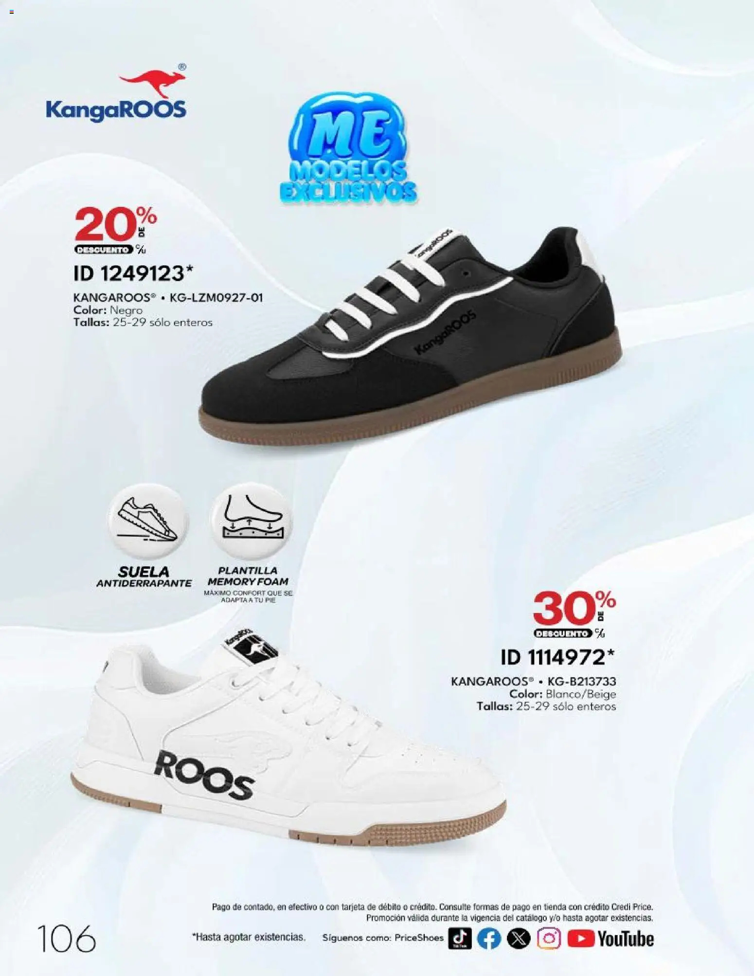 Nuevas ofertas de Price Shoes válidas en toda la República Mexicana desde el 20.03.2026. ¡Encuentra las mejores ofertas en Price Shoes catálogo 10 Pagos Sin Intereses! | Página: 106