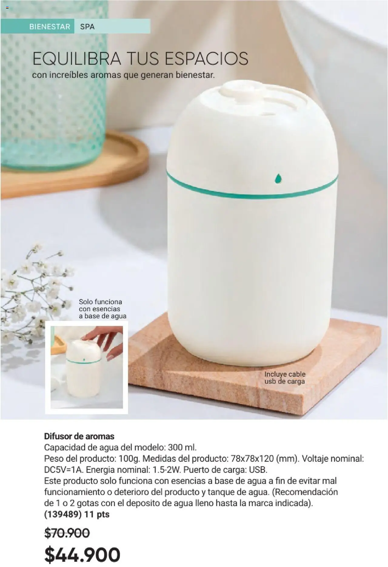 Avon revista - valida desde el 18.06.2025 | Página: 79 | Productos: Agua, Esencias, Cable, Cable USB