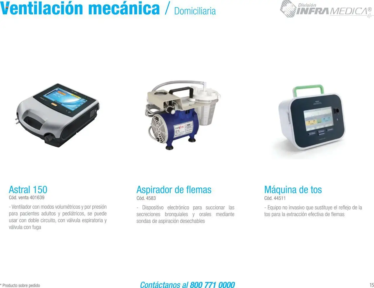 Nuevas ofertas de Infra válidas en toda la República Mexicana desde el 08.04.2025. ¡Encuentra las mejores ofertas en Infra catálogo Medical! | Página: 17 | Productos: Ventilador, Válvula, Sobre