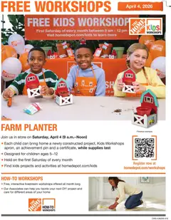 Preview of Home Depot weekly ads valid from 28.03.2026