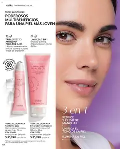 Ésika - Catálogo -  Vista previa de la revista de la tienda Ésika valido desde el 05.09.2025 | Página: 108 | Productos: Crema, Limpiador, Contorno, Contorno de ojos