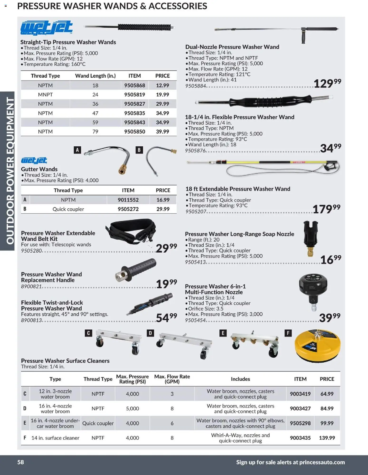 Princess Auto flyer valid from 21.04.2026 | Page: 10 | Products: Belt, Soap
