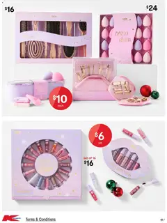 Preview of Kmart  Catalogue  - valid from 20.11.2025 | Page: 20 | Products: Lip gloss, Cream, Lip tint, Manicure