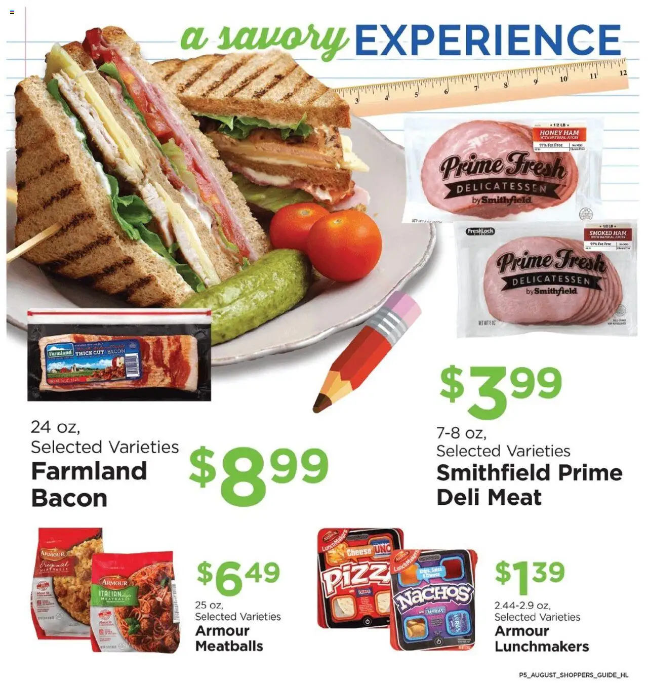 Homeland Bring Savings Home Shopper's Guide - valid from 01.08.2025 | Page: 5 | Products: Cheese, Ham