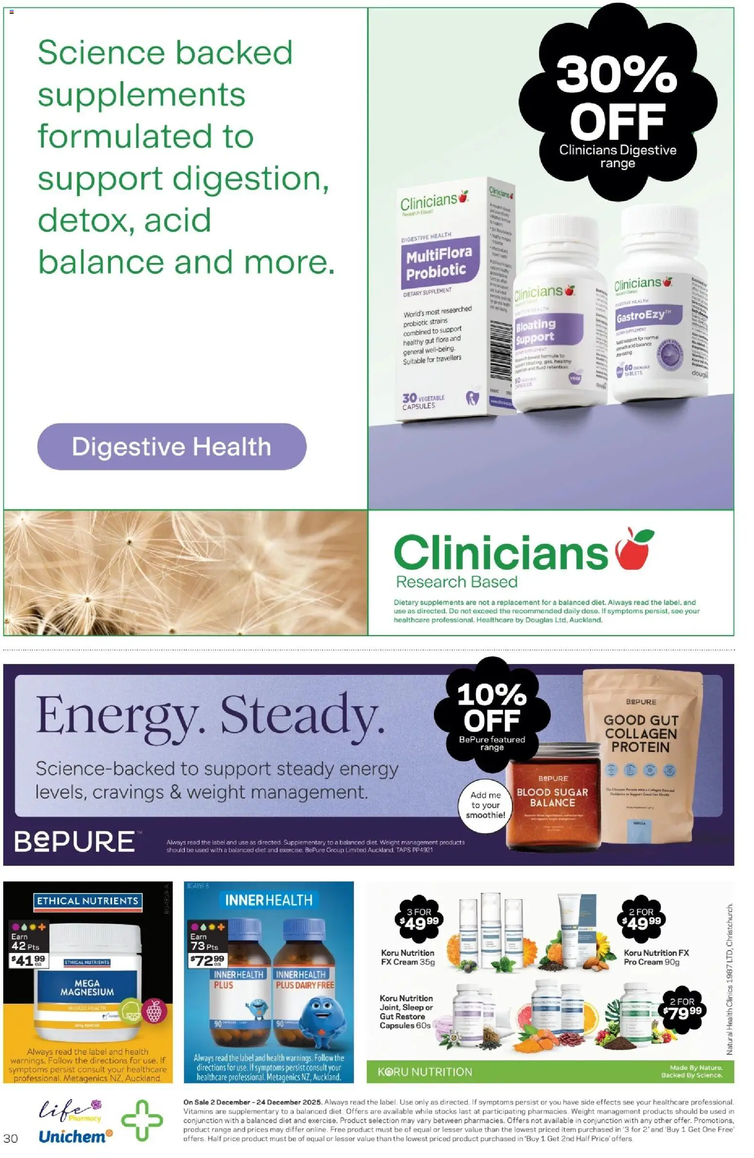 Life Pharmacy catalogue from 02.12.2025 | Page: 30