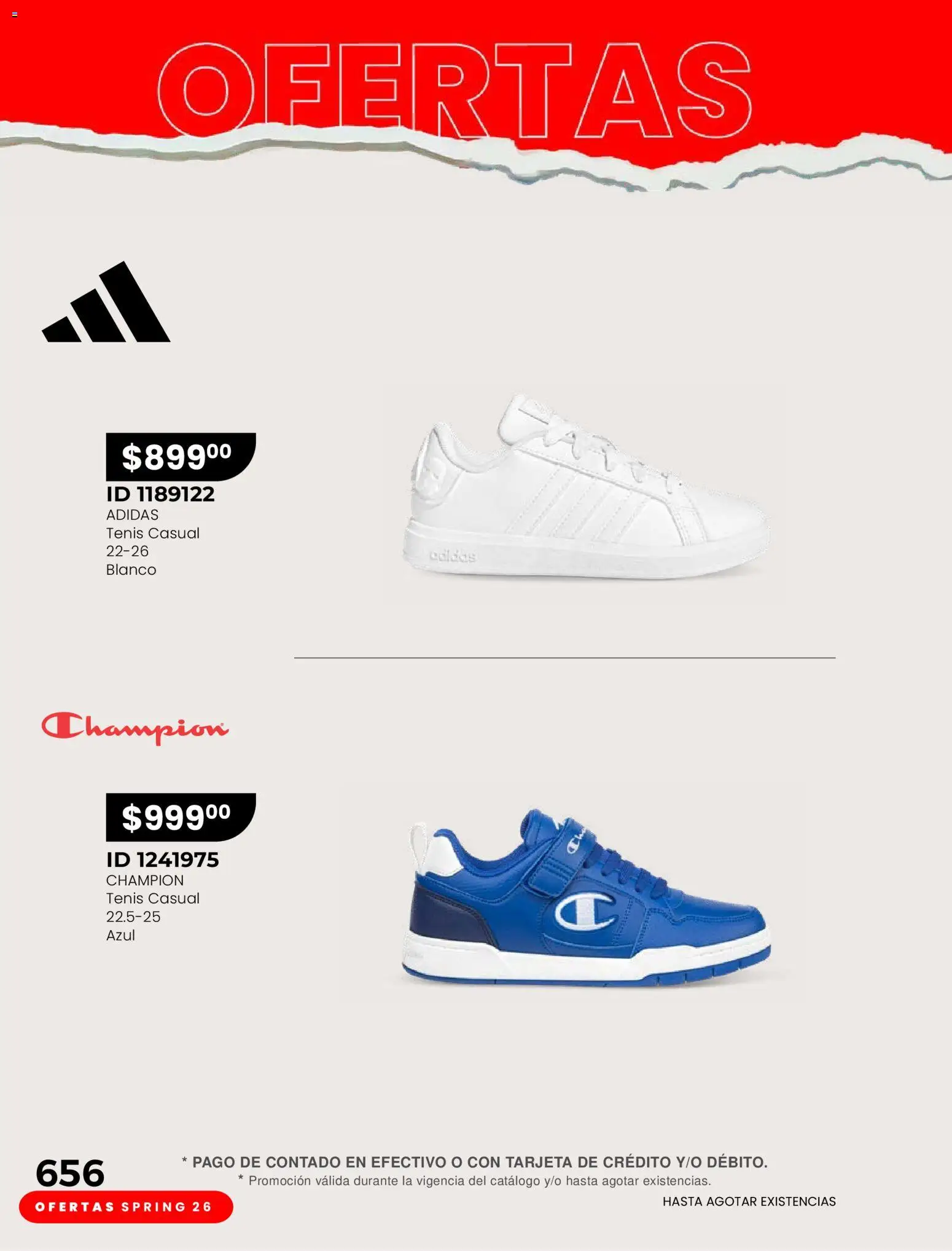 Nuevas ofertas de Price Shoes válidas en toda la República Mexicana desde el 04.03.2026. ¡Encuentra las mejores ofertas en Price Shoes catálogo Ofertas! | Página: 32 | Productos: Tenis