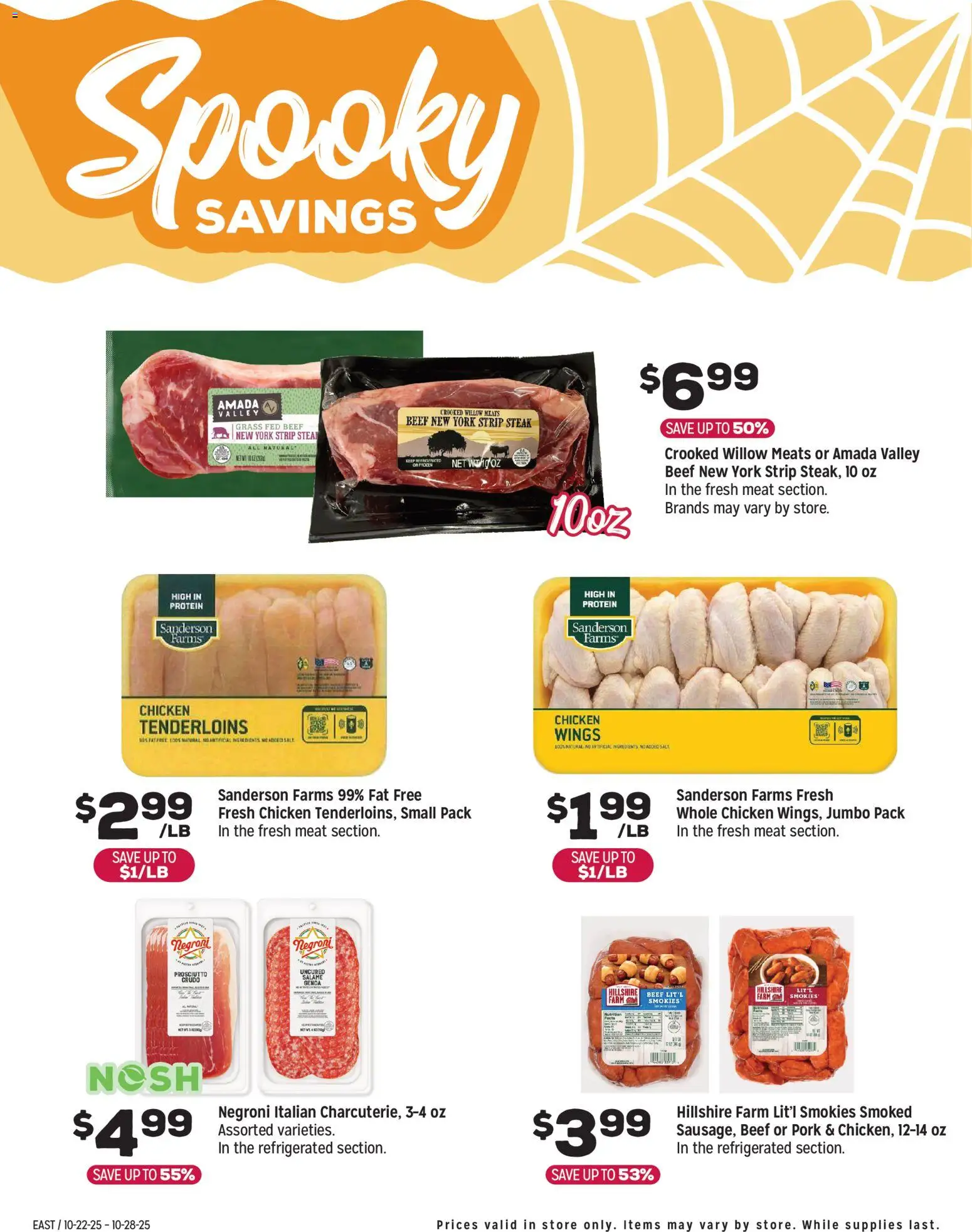 Grocery Outlet Weekly Ad - MD - valid from 22.10.2025 | Page: 4 | Products: Pork, Beef