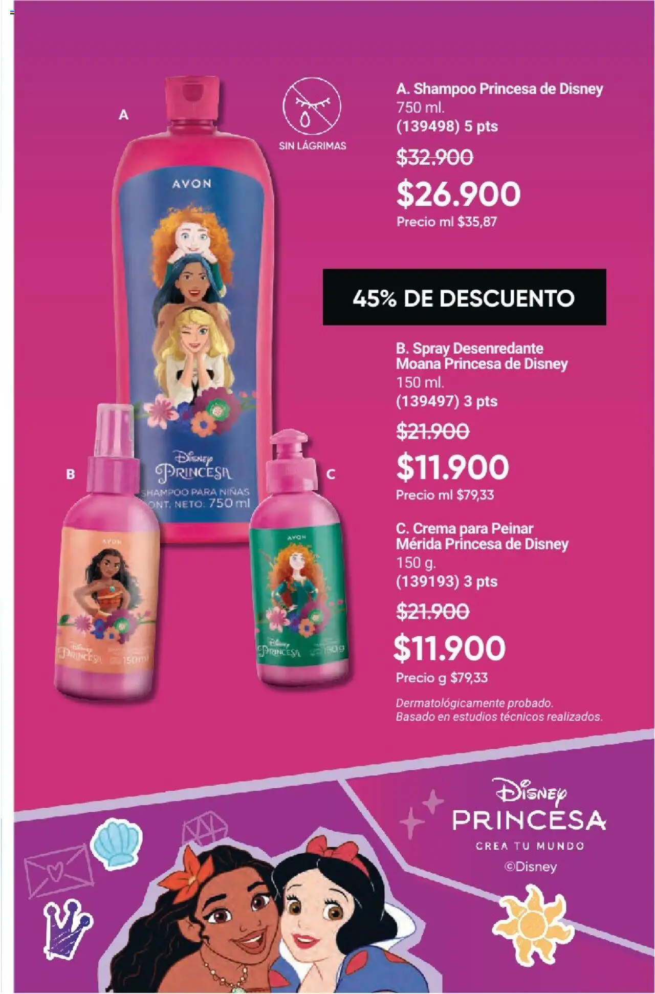 Avon revista - valida desde el 18.06.2025 | Página: 100 | Productos: Crema, Shampoo