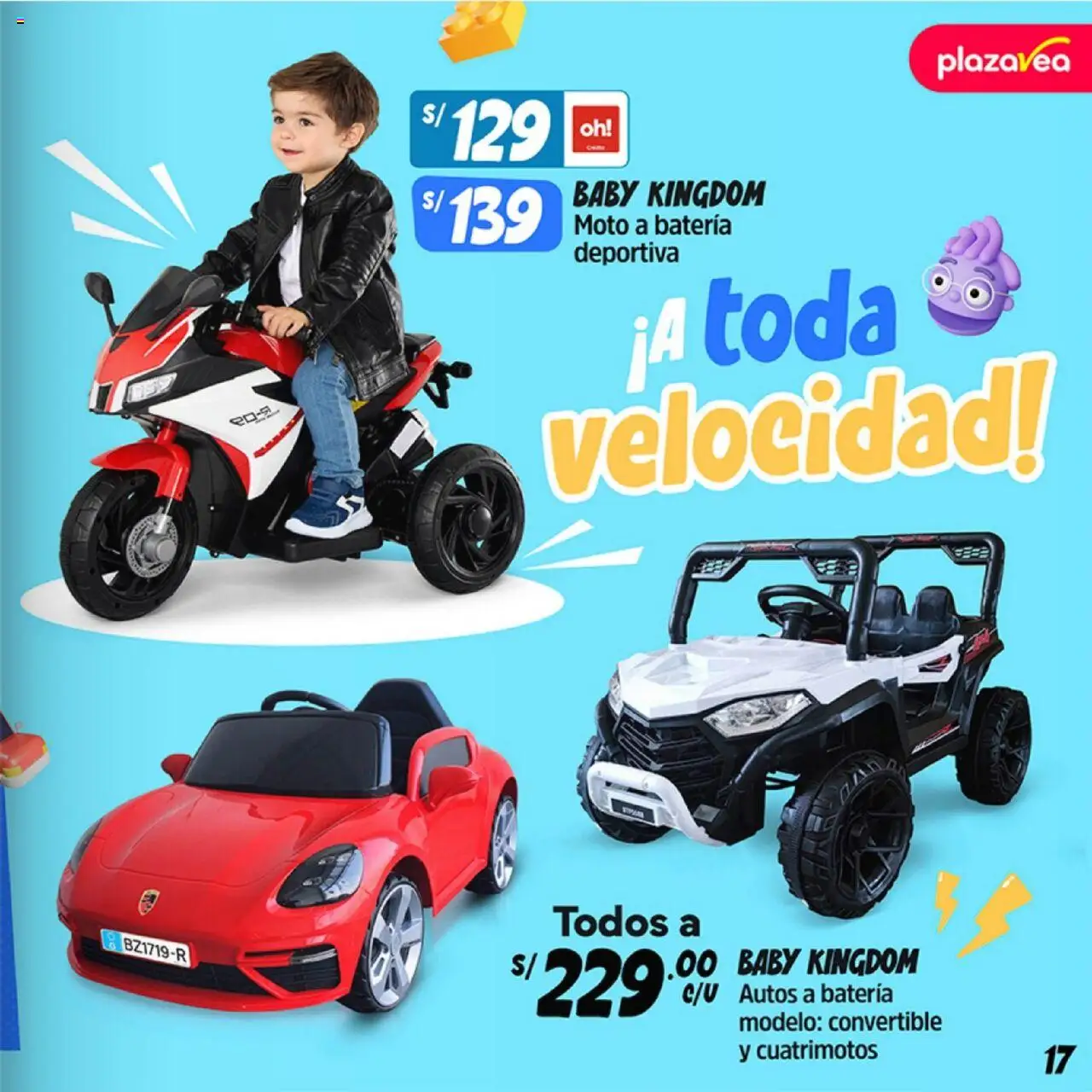 Catálogo Plaza Vea válido desde 01.08.2025 | Página: 17 | Productos: Batería