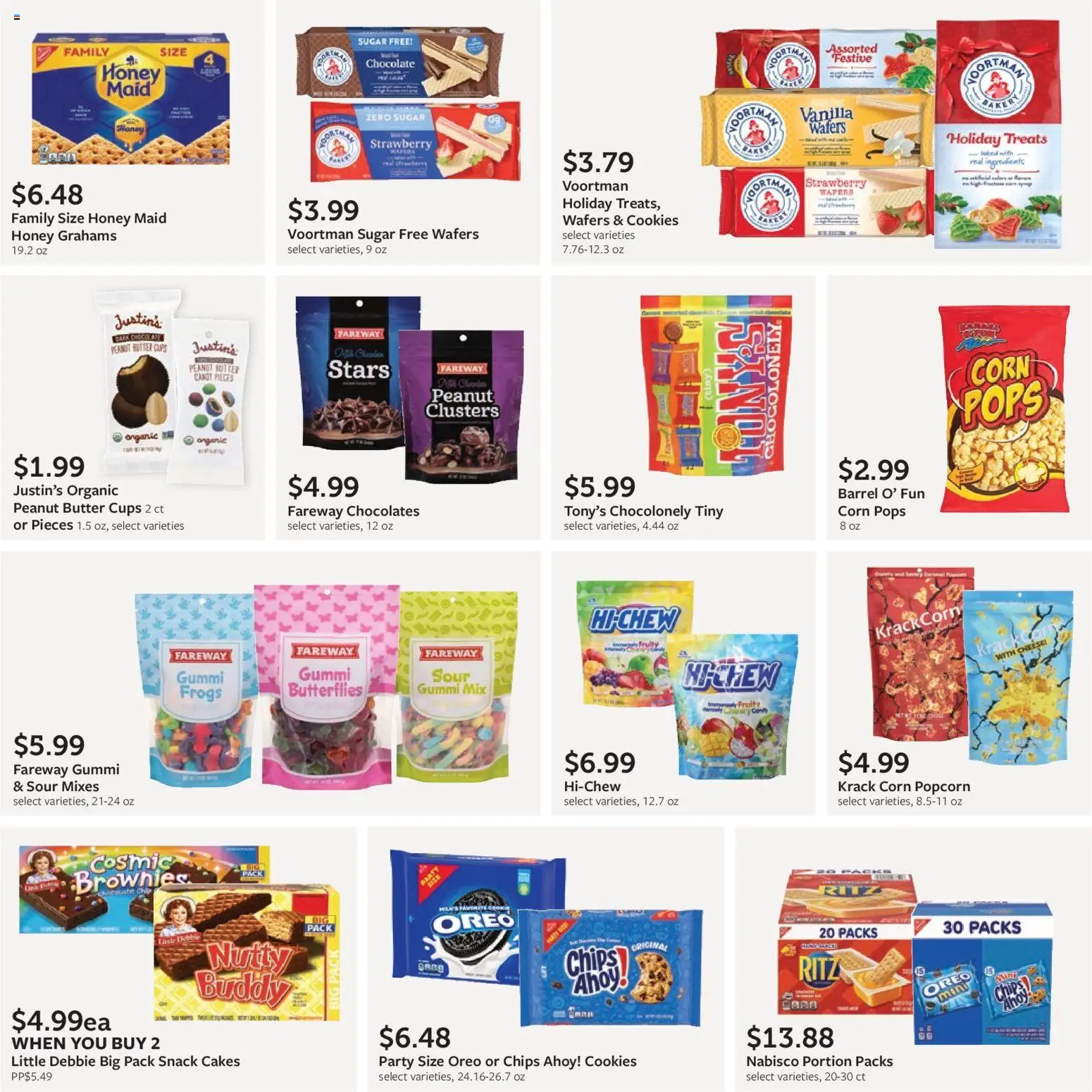 Fareway Monthly Ad - valid from 01.12.2025 | Page: 14 | Products: Chips, Cookies, Sugar, Chocolate Chip
