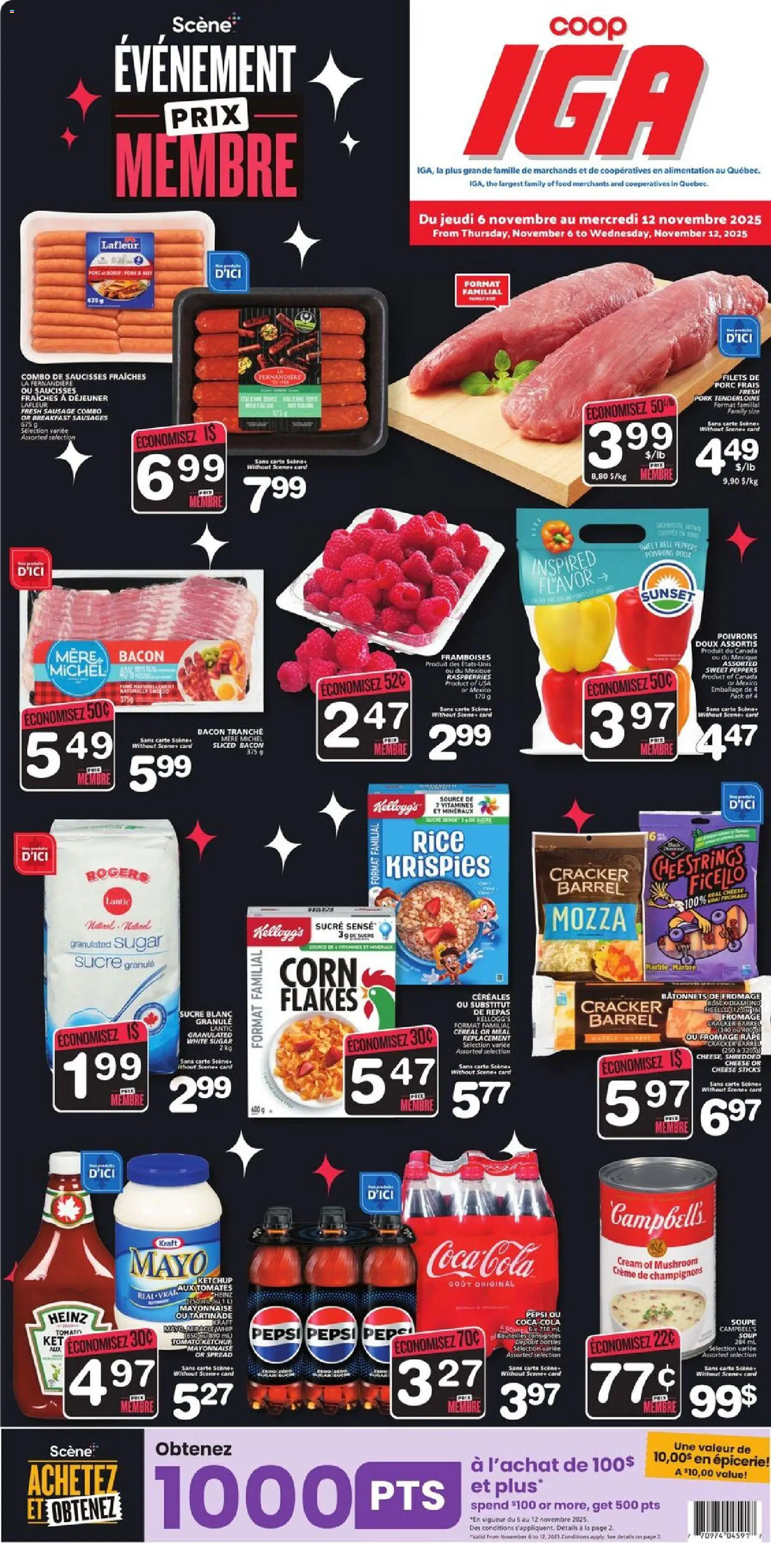 IGA flyer valid from 06.11.2025 | Page: 1