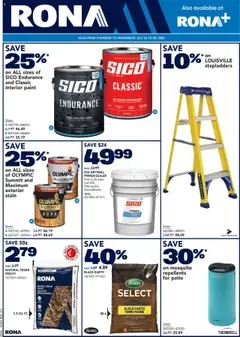 Preview of Rona weekly flyer / circulaire from shop Rona valid from 24.07.2025
