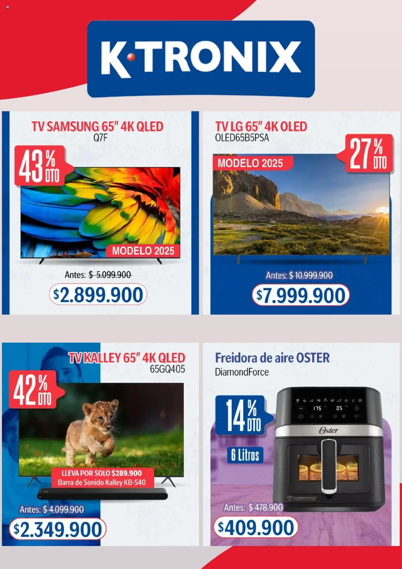 Ktronix revista - valida desde el 18.10.2025 | Página: 3 | Productos: Freidora de aire, Freidora