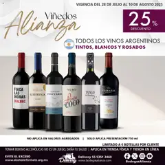 Vista previa de Bodegas Alianza - Catálogo Viñedos, nuevo folleto de la tienda, válido en México a partir del 28.07.2025