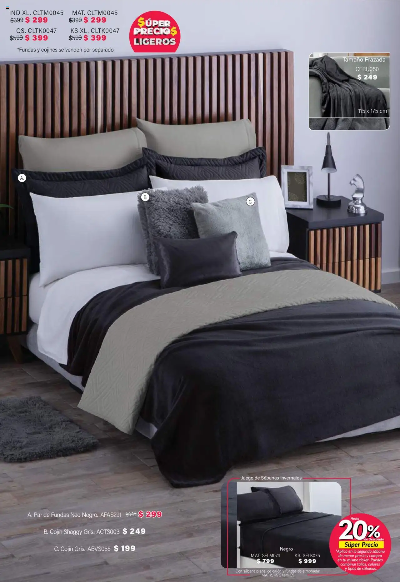 Nuevas ofertas de Colchas Concord válidas en toda la República Mexicana desde el 01.08.2025. ¡Encuentra las mejores ofertas en Colchas Concord - Catálogo! | Página: 830 | Productos: Juego, Almohada, Sabanas